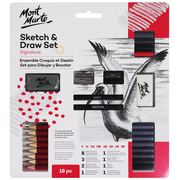 Sketch & Draw Signature Set 18pc