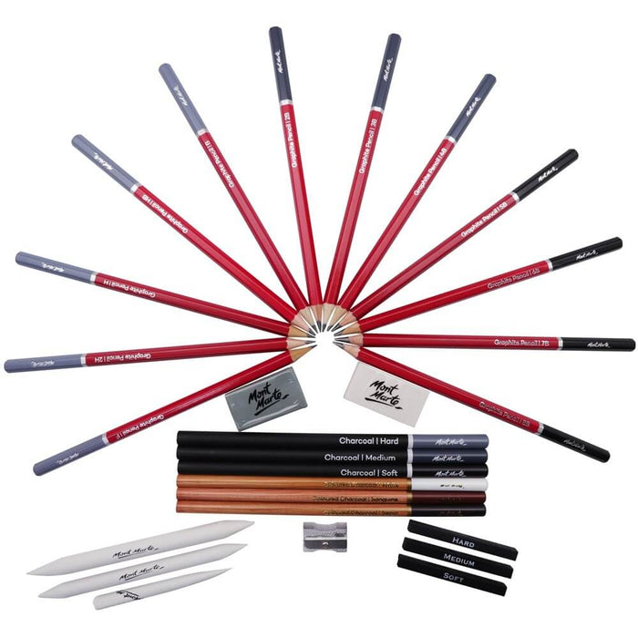 Sketching Tin Set Signature 27pc