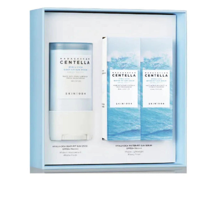 SKIN1004 Centella Hyalu Cica Sunsational Kit  مجموعة الاساسيات بالسنتيلا والهايلرونك اسد من سكن ١٠٠٤