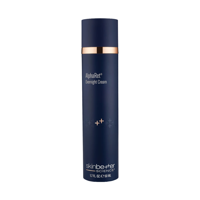skinbetter AlphaRet Overnight Cream 50 mL navy skincare bottle