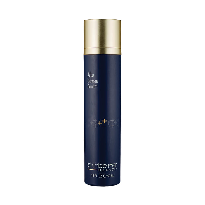 skinbetter Alto Defense Serum bottle, navy and gold 50 mL