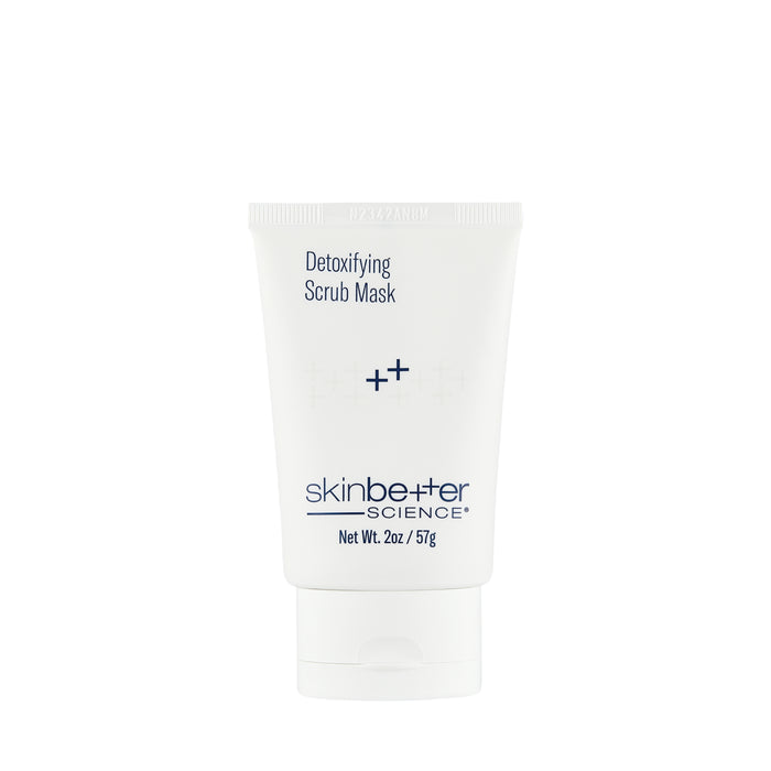 skinbetter Science Detoxifying Scrub Mask 57g white tube