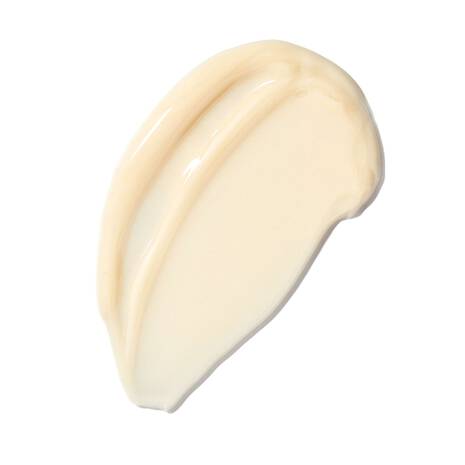 Creamy beige skinbetter InterFuse Treatment Cream smear for face and neck