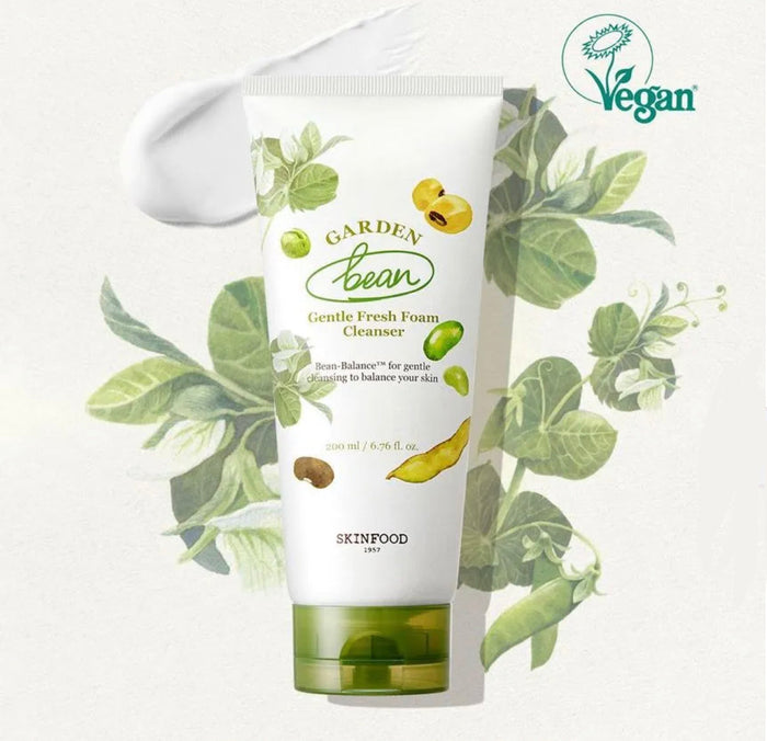 SKINFOOD Garden Bean Gentle Fresh Foam Cleanser