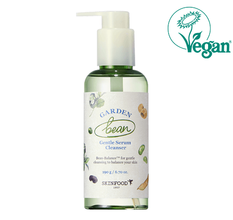 SKINFOOD Garden Bean Gentle Serum Cleanser
