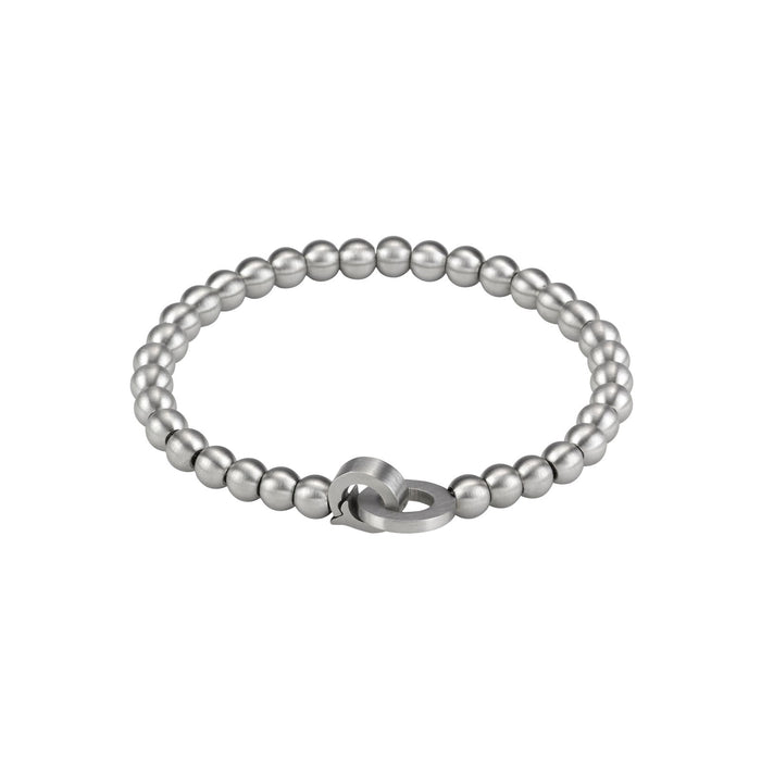 Small Steel Beaded Bracelet