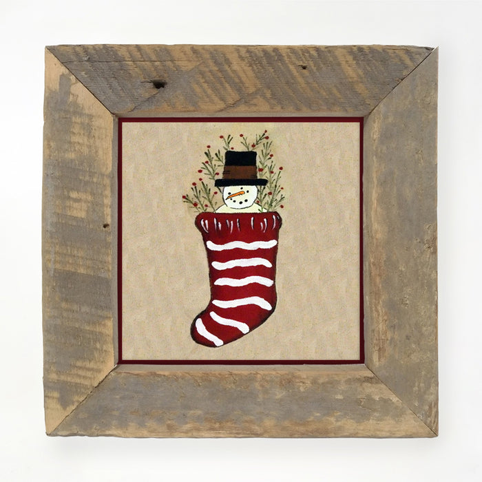 Snowman in Stocking