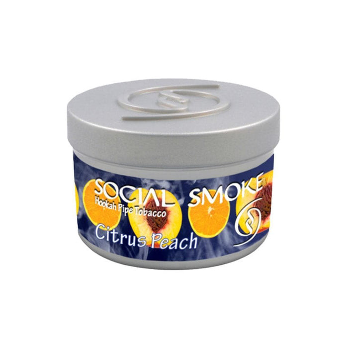 Social Smoke Citrus Peach Hookah Flavor - 200G -