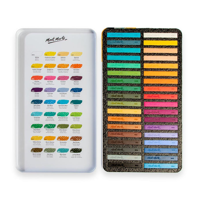Soft Pastels in Tin Box Signature 36pc