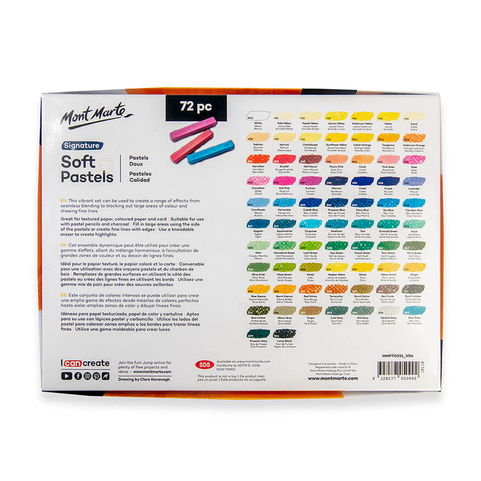 Soft Pastels Signature 72pc
