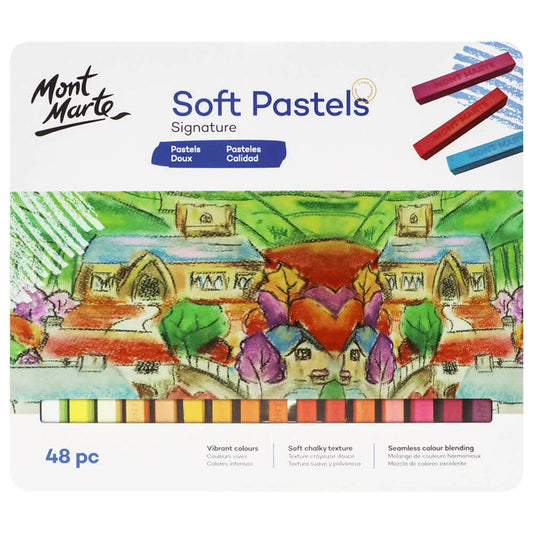 Soft Pastels Signature in Tin Box 48pc