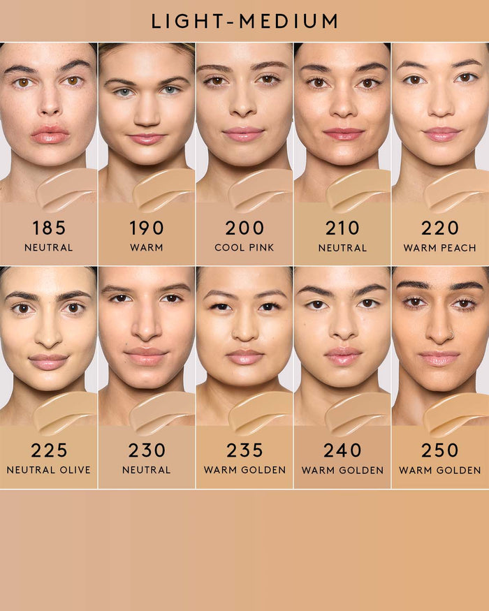 Soft'lit Naturally Luminous Longwear Foundation — 200