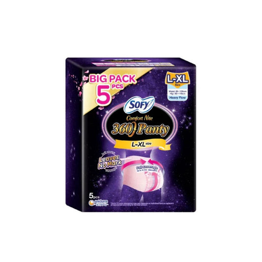 SOFY(UNICHARM) Sofy Comfort Nite 360 Panty - Regular [Size L-XL] | Isetan KL Online Store