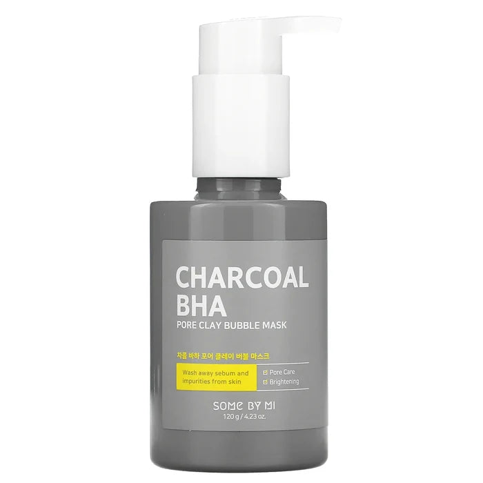 SOME BY MI Charcoal BHA Pore Clay Bubble Mask ماسك البشرة بالفقاعات