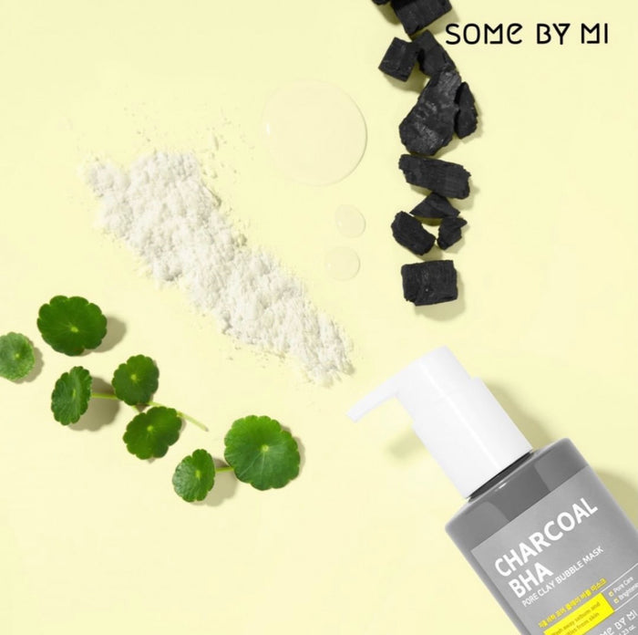 SOME BY MI Charcoal BHA Pore Clay Bubble Mask ماسك البشرة بالفقاعات