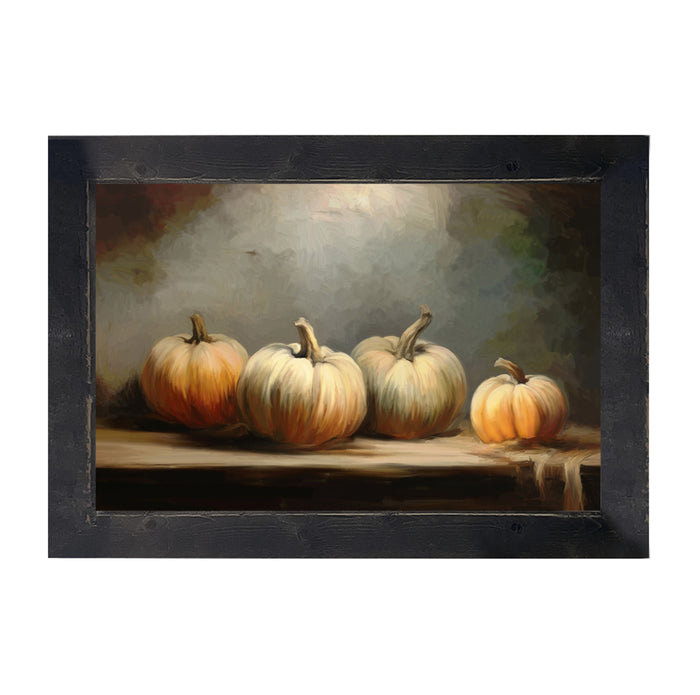 Some Pumpkins - Framed art