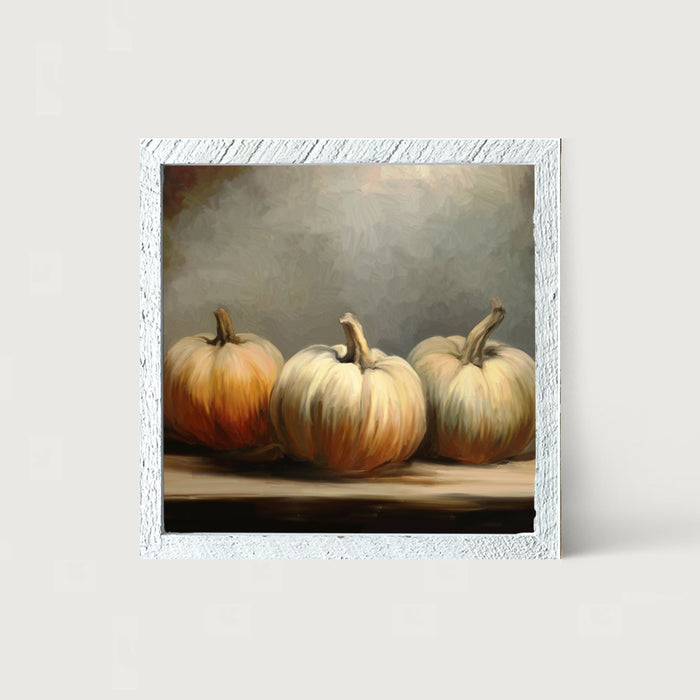 Some Pumpkins - Framed art