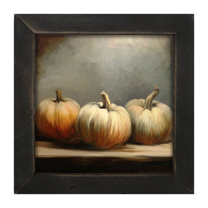 Some Pumpkins - Framed art