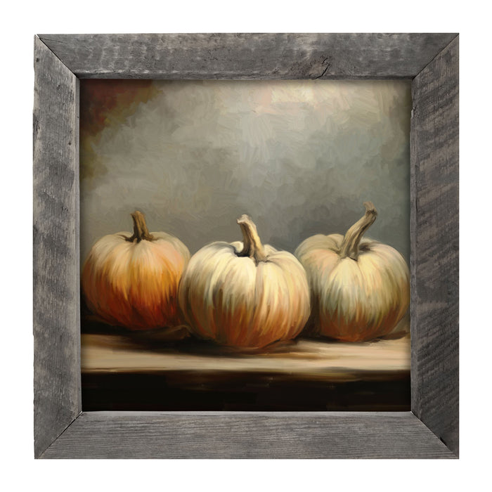 Some Pumpkins - Framed art