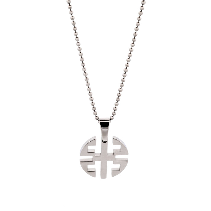Stainless Steel Chinese Symbol Pendant