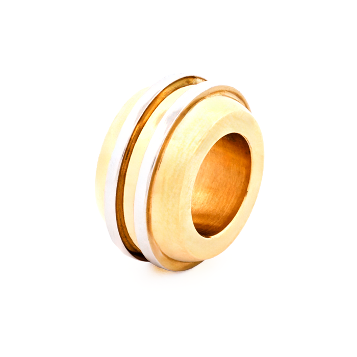 Stainless Steel Gold Bead