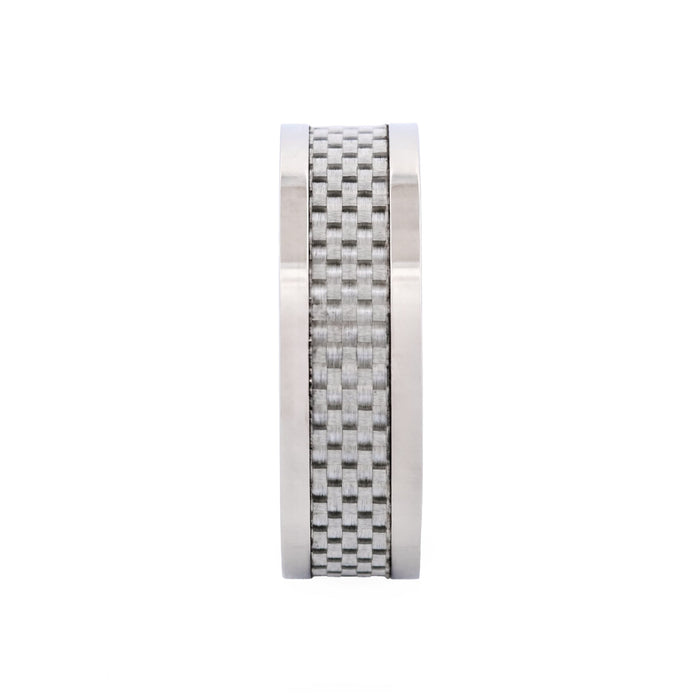 Stainless Steel Ring with Fibreglass Centre