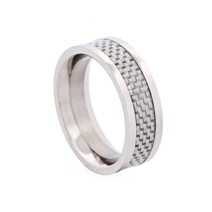 Stainless Steel Ring with Fibreglass Centre