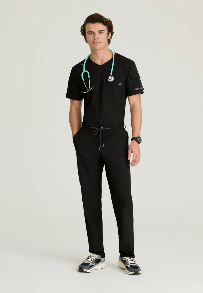 Station Top - Black - Grey's Anatomy Scrubs