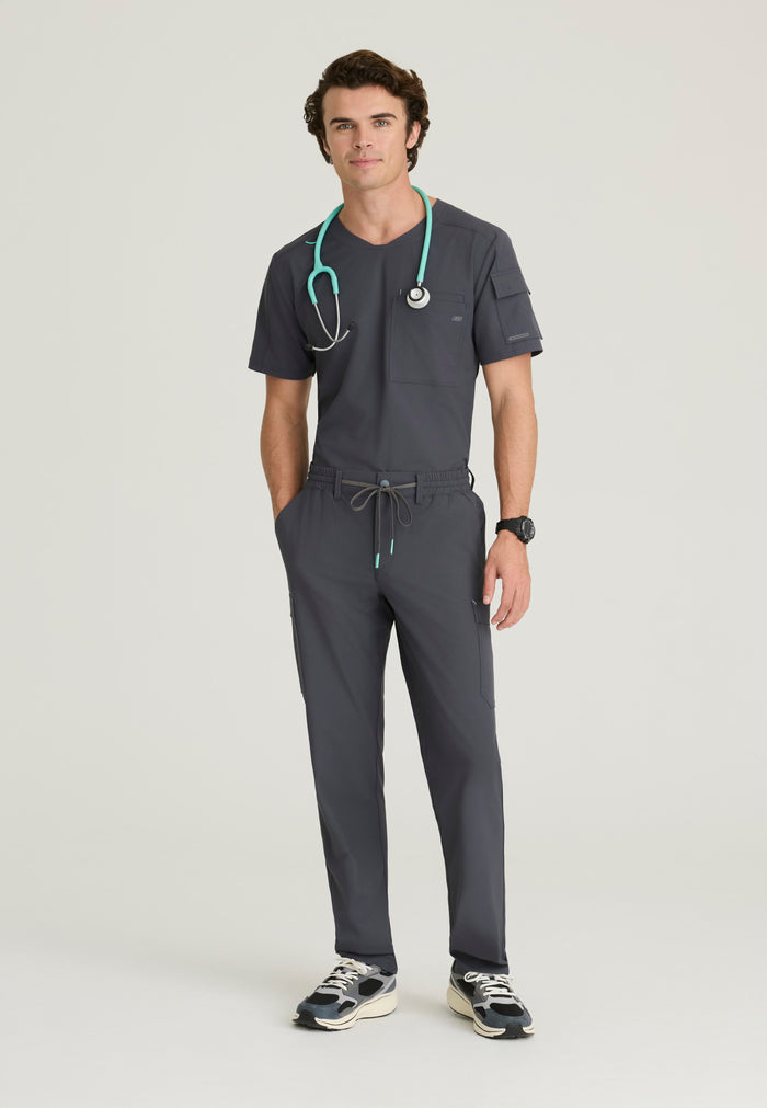 Station Top - Pewter - Grey's Anatomy Scrubs