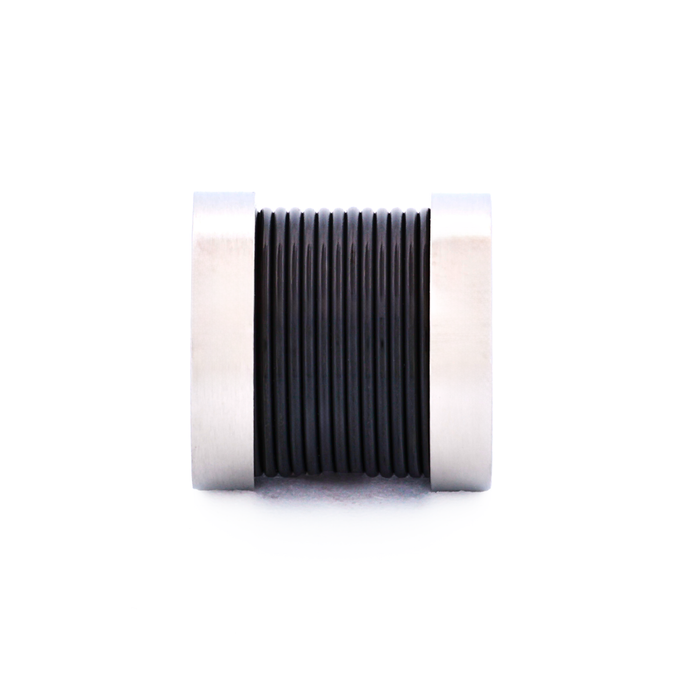 Steel Ion Plated Black Bead