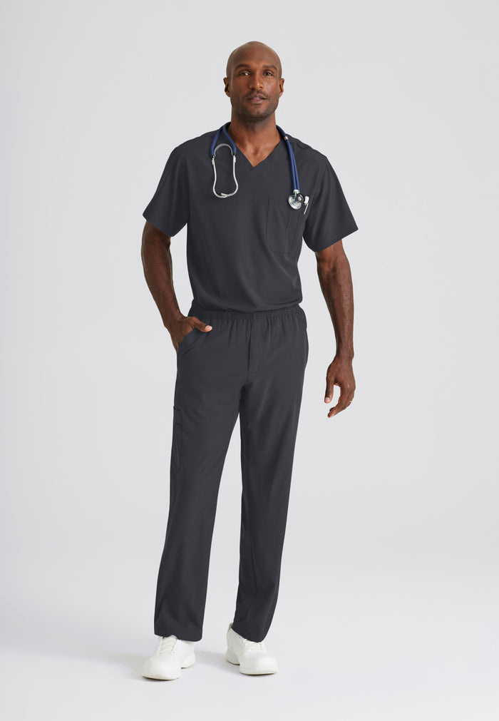 Structure Top - Pewter - Grey's Anatomy Scrubs