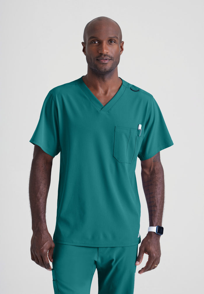 Structure Top - Teal - Grey's Anatomy Scrubs