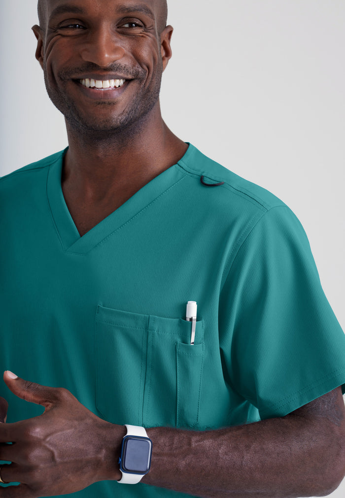 Structure Top - Teal - Grey's Anatomy Scrubs