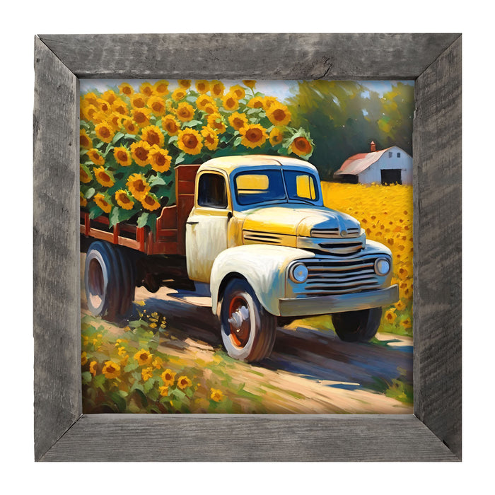 Sunflowers to market