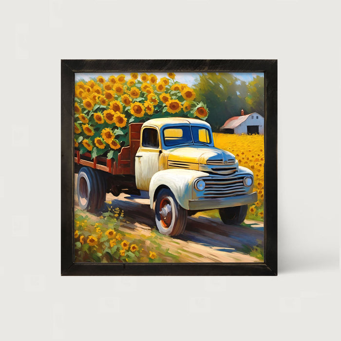 Sunflowers to market
