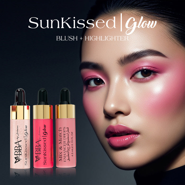 Sunkissed Glow Blush + Highlighter (PACK OF 3)