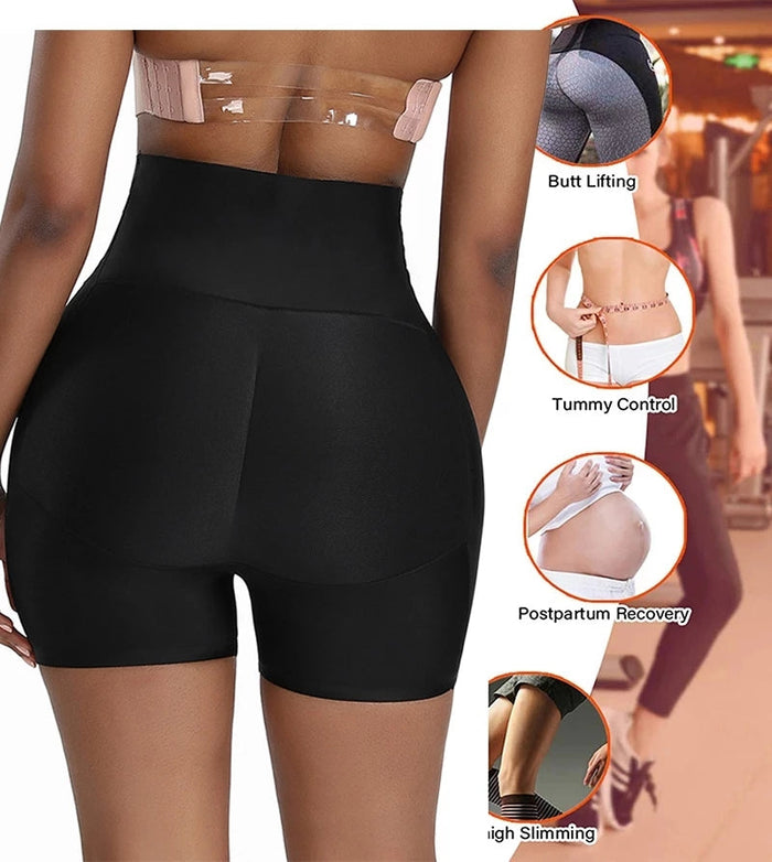 Super Fit™ High Waisted ShapeWear Shorts【Black Color】 Blossom Online UG