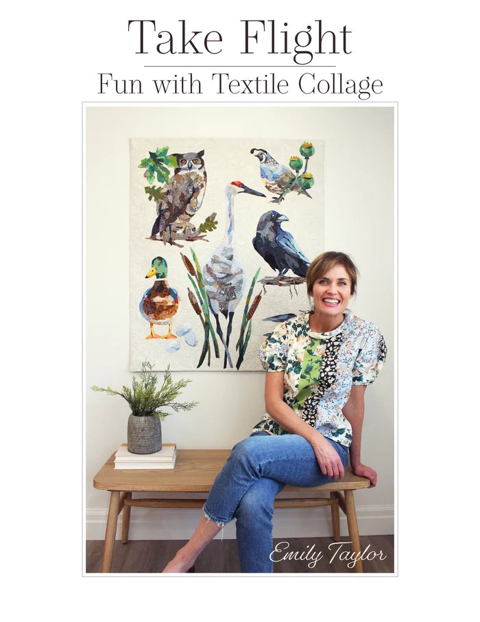 Take Flight - Fun with Textile Collage Book