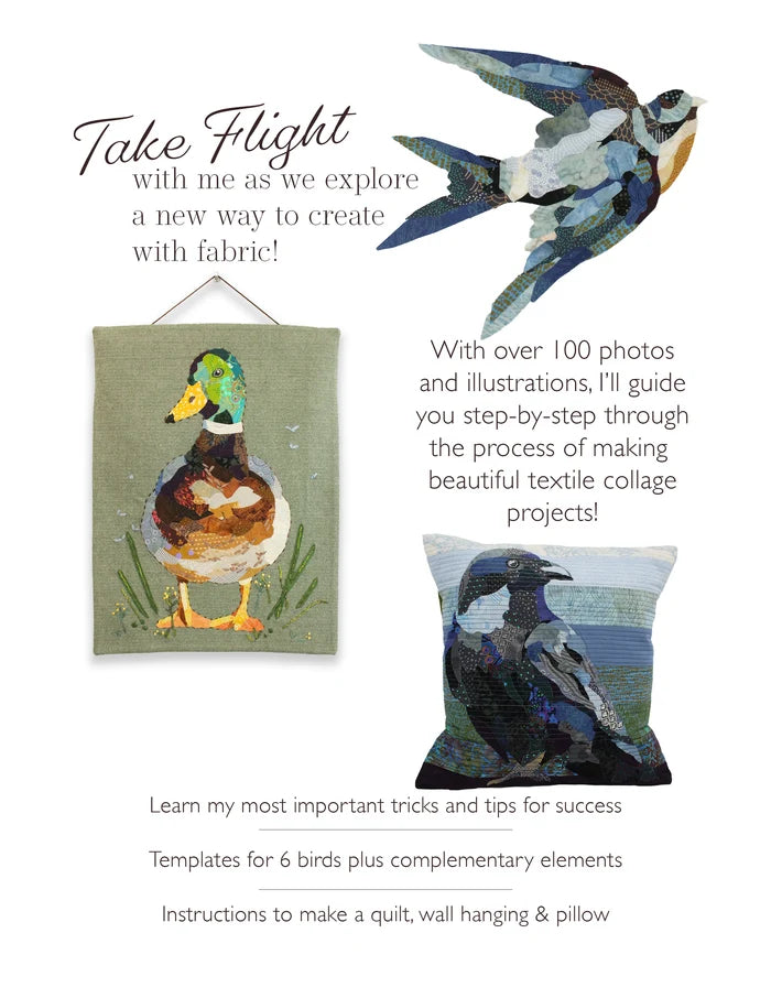 Take Flight - Fun with Textile Collage Book