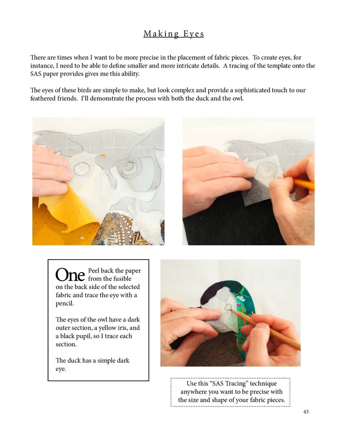 Take Flight - Fun with Textile Collage Book