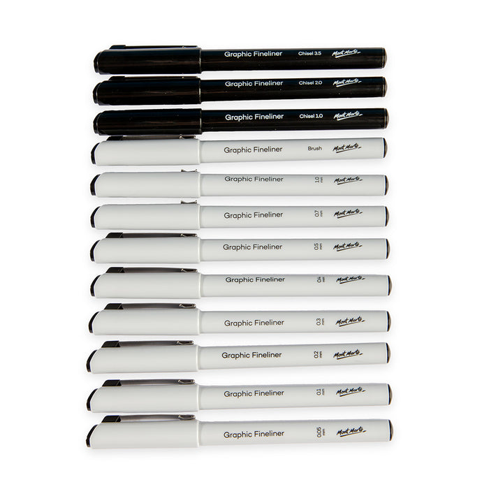 Technical Drawing Pens Premium 12pc
