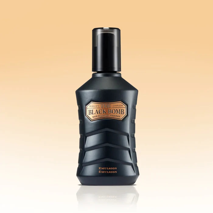 The Face Shop THE BLACK BOMB EMULSION Emultion 130 + Toner 32 ml  مستحلب مرطب للبشرة من ذا فيس شوب