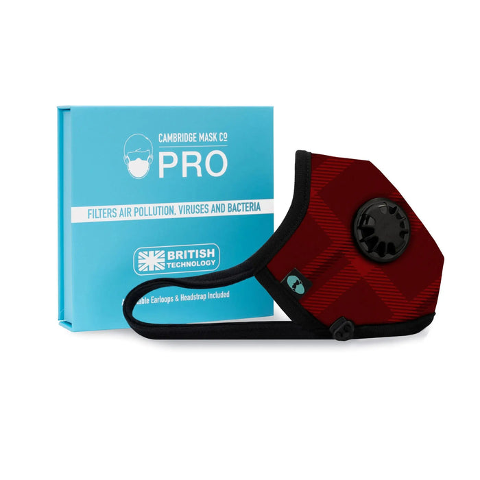 Red Face Mask Julie PRO - Cambridge Mask Co