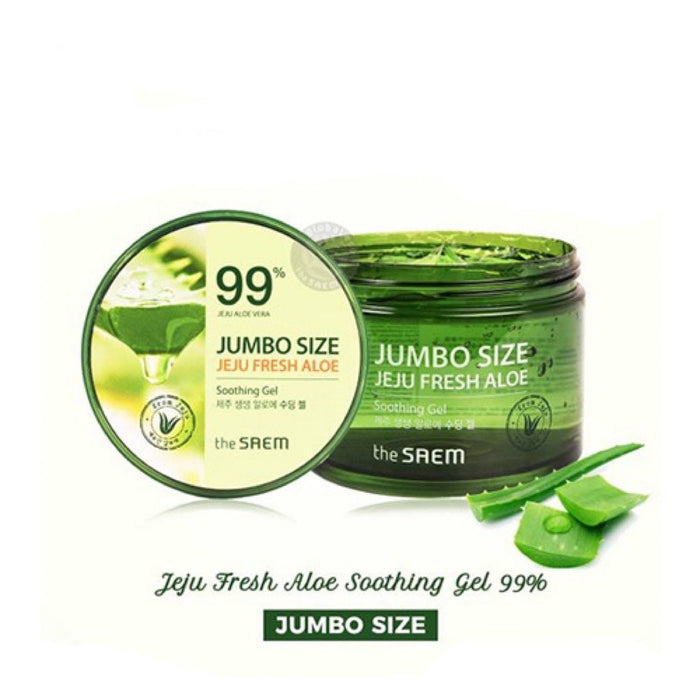 THE SAEM jeju fresh aloe soothing gel 99% جل الصبار