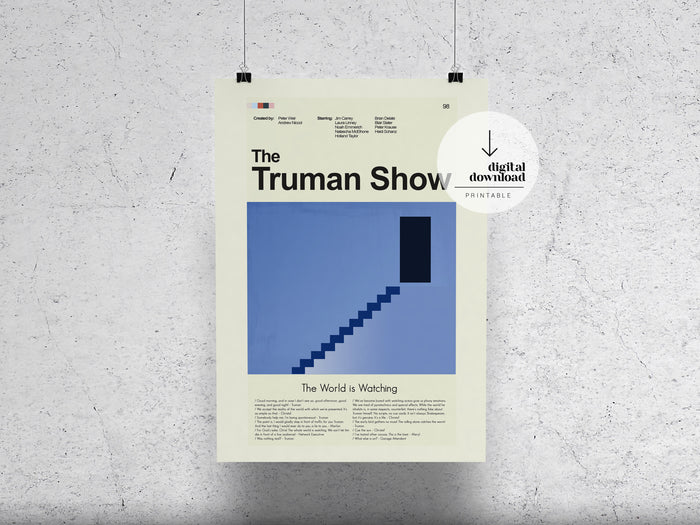 The Truman Show | DIGITAL ARTWORK DOWNLOAD