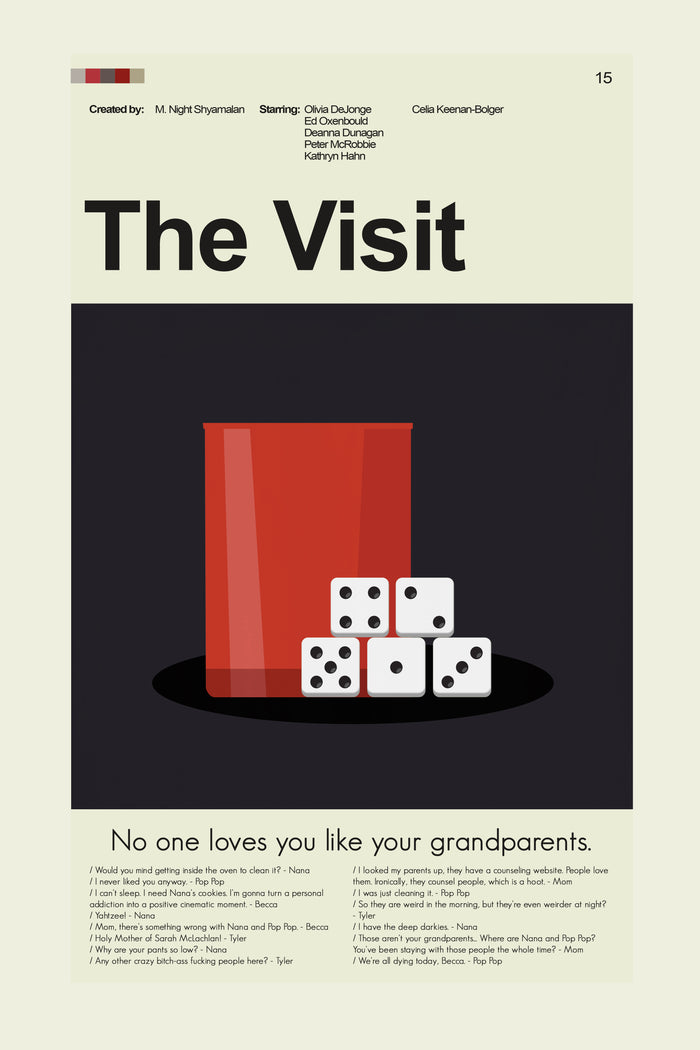 The Visit - Yahtzee | 12"x18" or 18"x24" Print Only