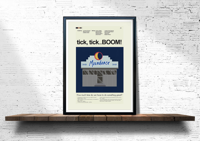 tick, tick... BOOM! | DIGITAL ARTWORK DOWNLOAD