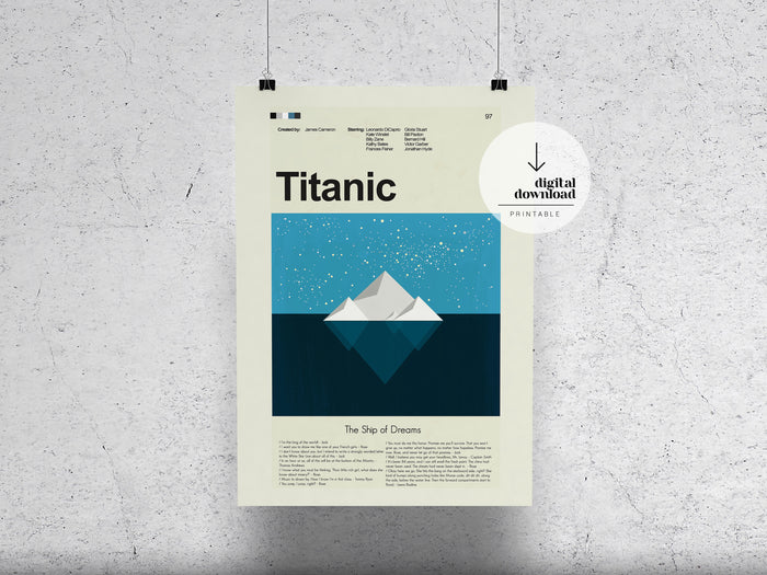 Titanic | DIGITAL ARTWORK DOWNLOAD