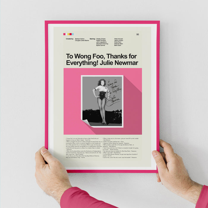 To Wong Foo, Thanks for Everything! Julie Newmar - Signed Photo  | 12"x18" or 18"x24" Print only