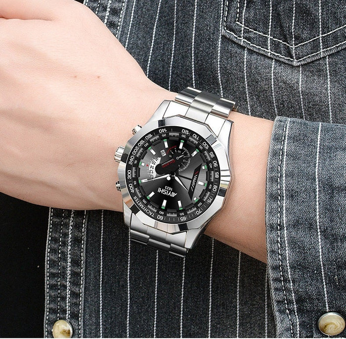TOP BRAND AIYISHI  Men's Fashion Luminous Watch Blossom Online UG